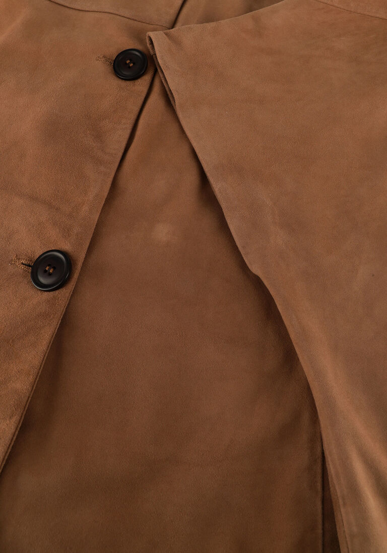 camel studio ar jack clara goat suede