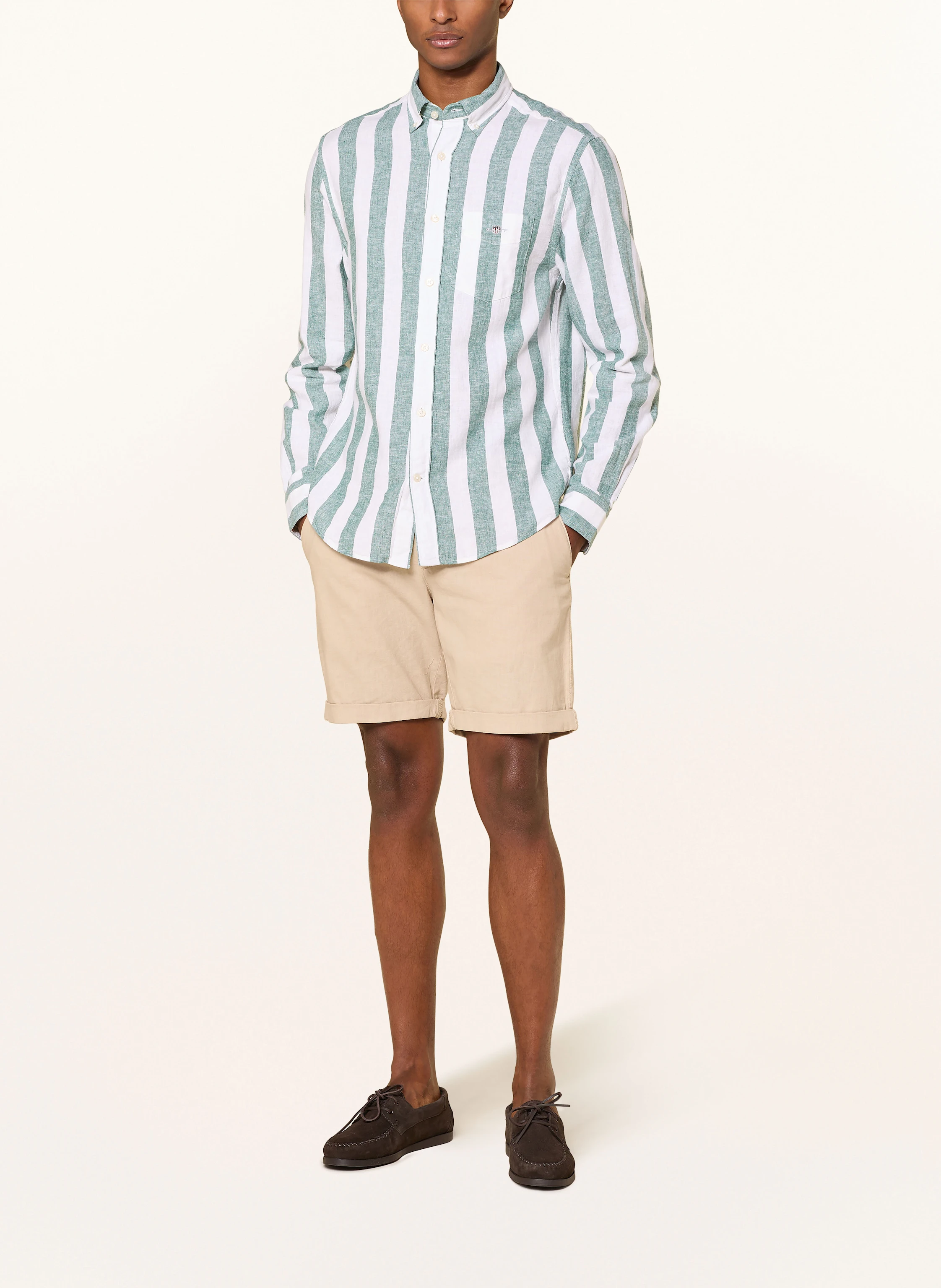 GANT Hemd Regular Fit mit Leinen