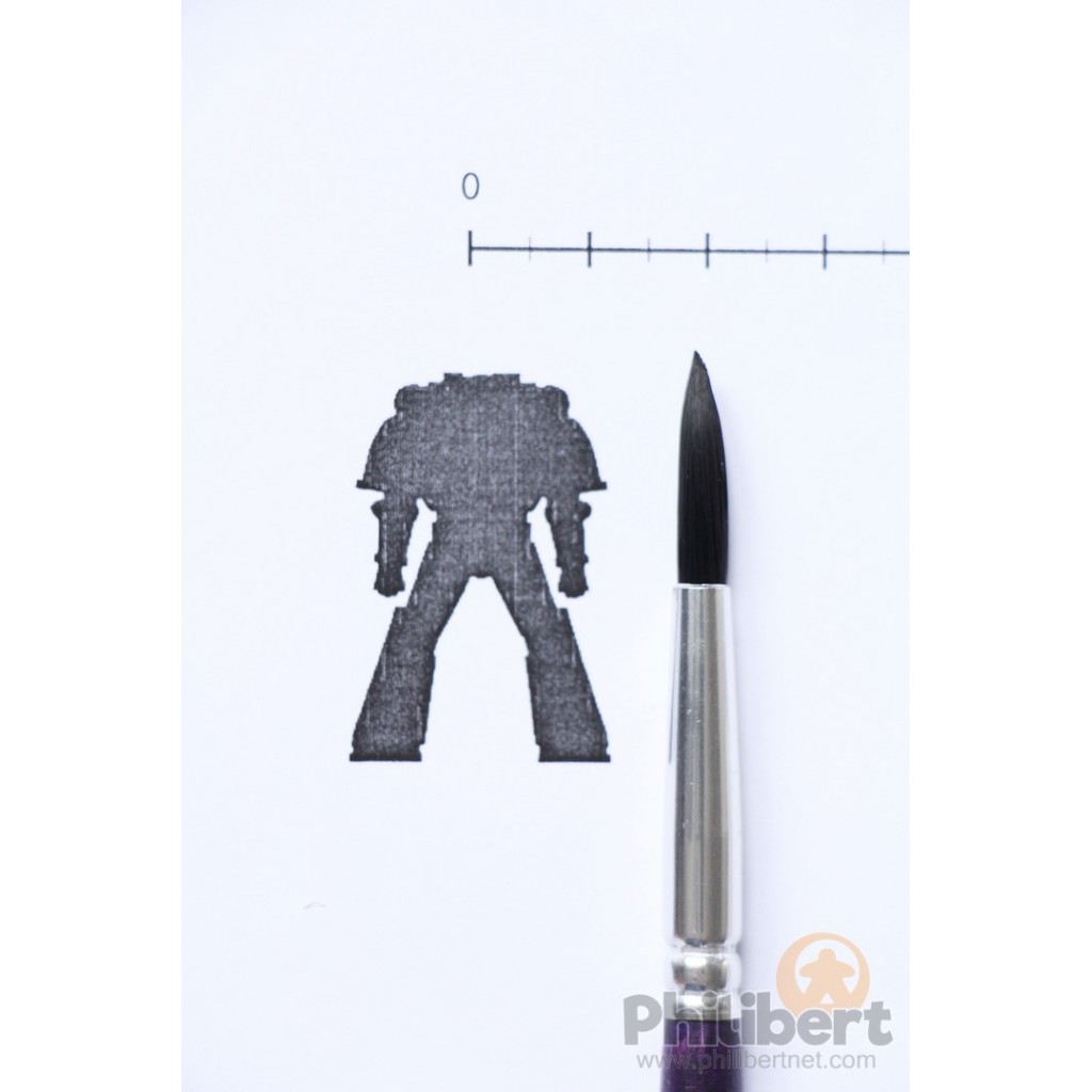 Hobby et Loisirs - Pinceau Rond Taille 8