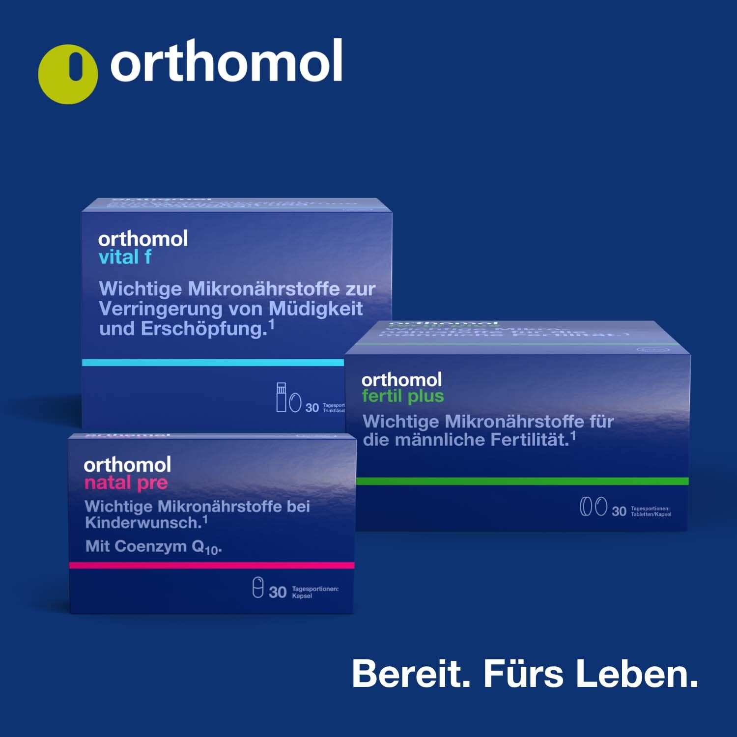 Orthomol Natal Granulat/Kapseln - Mikronährstoffe für Schwangerschaft und Stillzeit