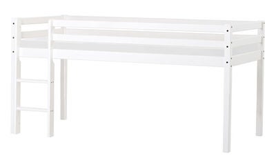 Hoppekids Halvhøy Loftseng 90x200, Hvit
