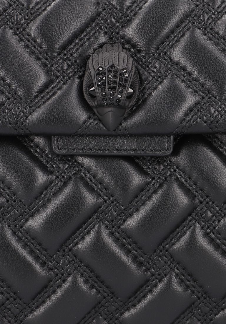 KURT GEIGER LONDON zwarte kurt geiger london schoudertas kensington bag drench