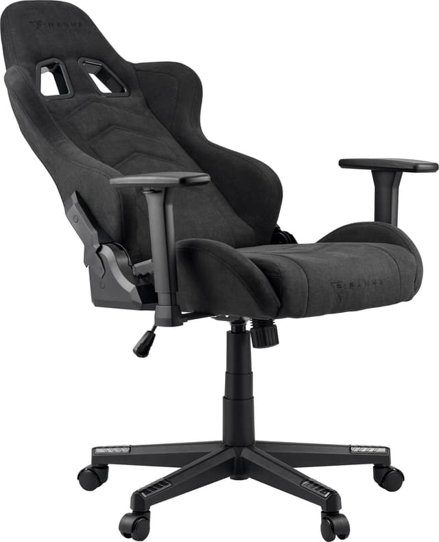 Piranha Attack V2 Cloth Edition gaming stol (mørkegrå)