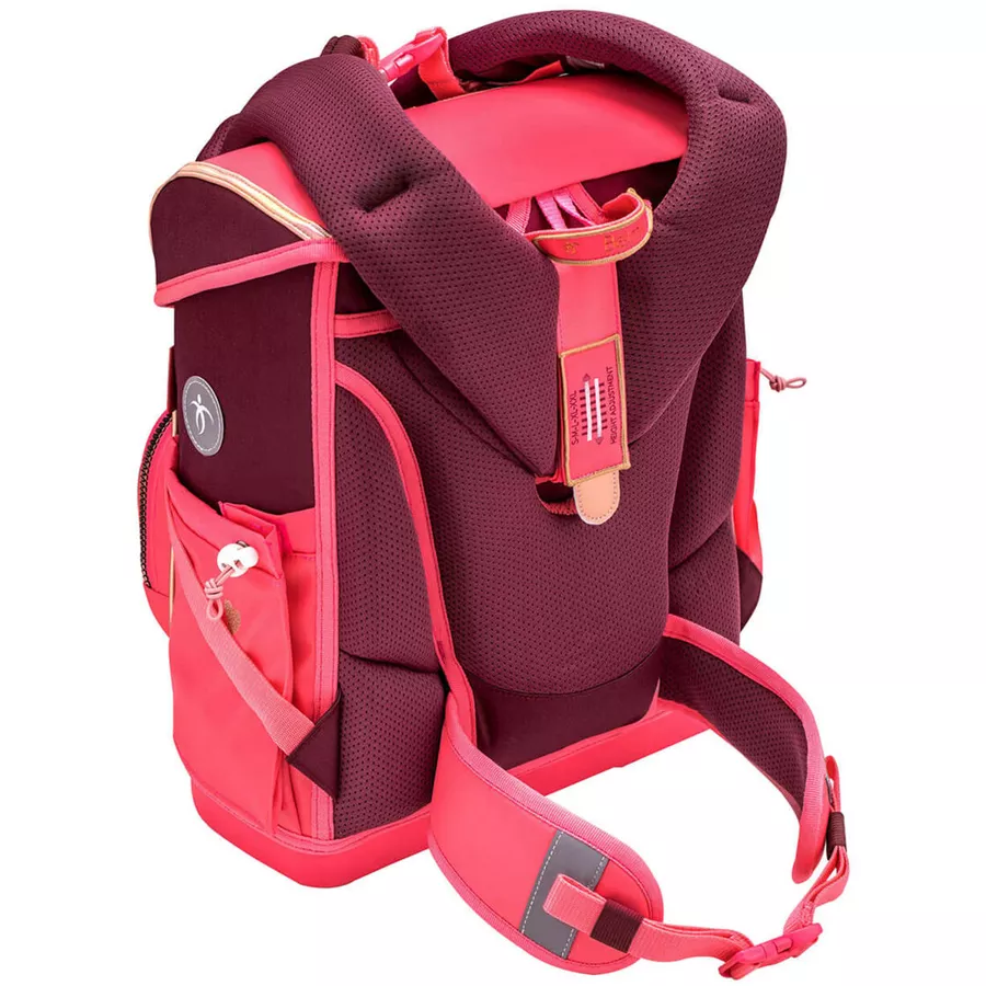 Belmil Schulranzen Premium Compact Plus Schulranzen Coral