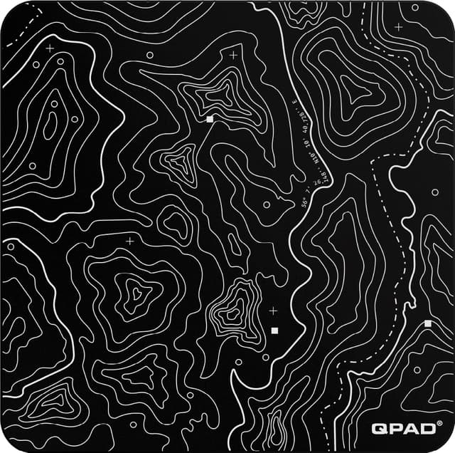 QPad Obsidian Super Glide musemåtte