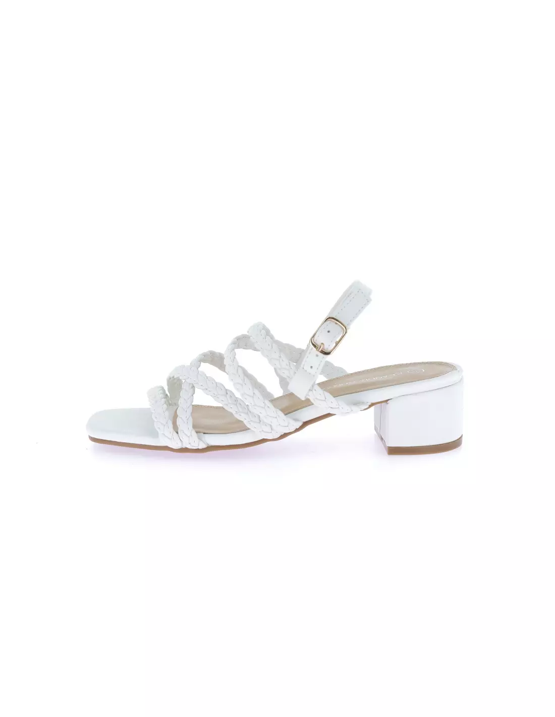 CLAUDIA GHIZZANI 2AA1581101-1100-HF - Sandales & nu-pieds WHITE-PU