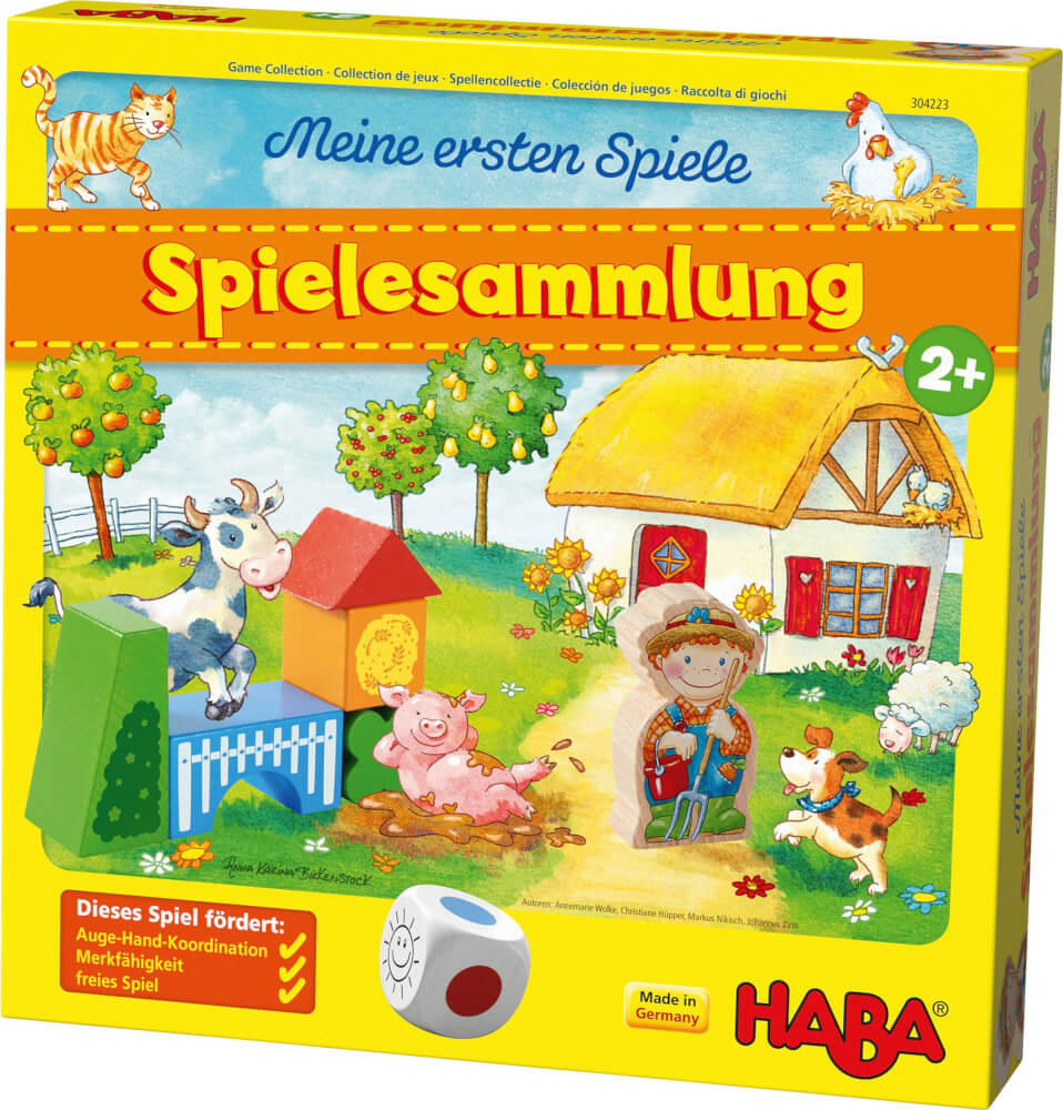 HABA Meine ersten Spiele - Spielesammlung Bauernhof