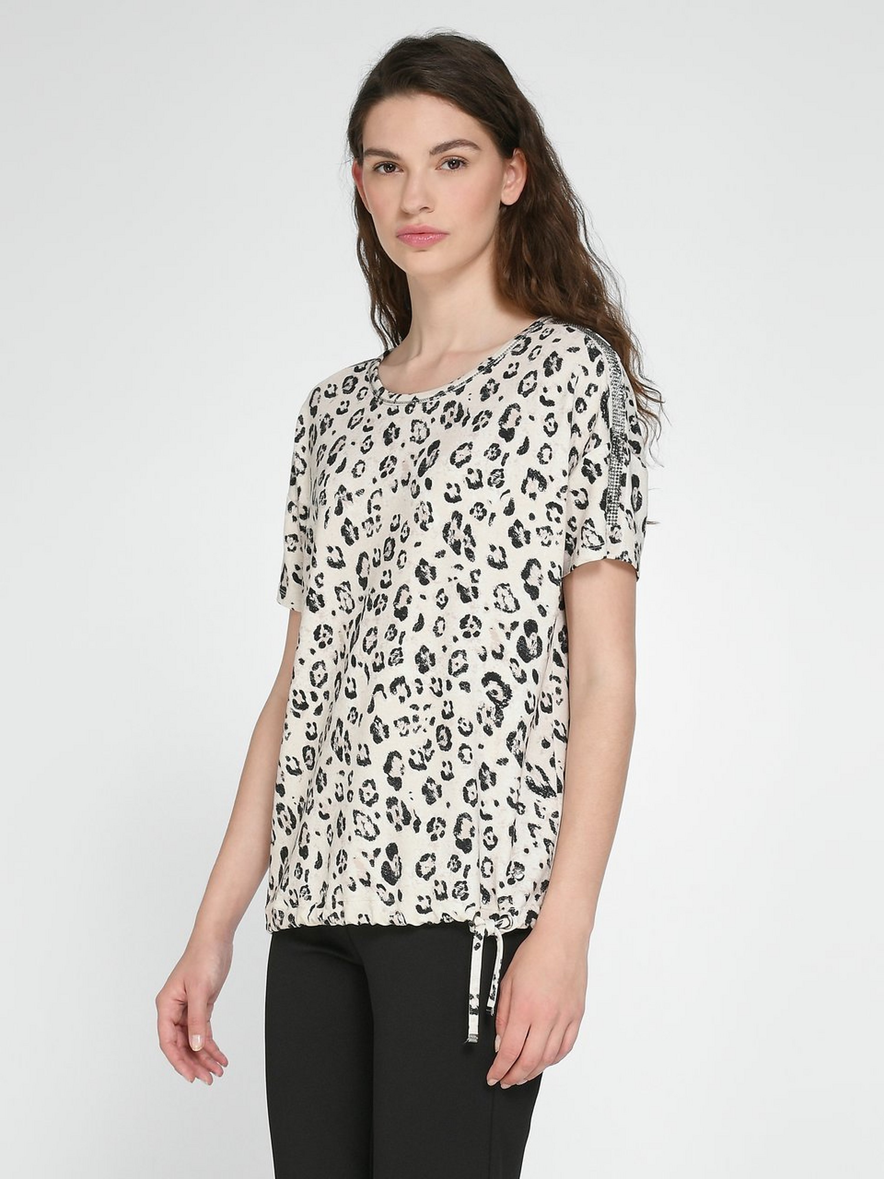 Rundhals-Shirt