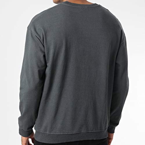 Sweat Crewneck D7416 Gris Anthracite