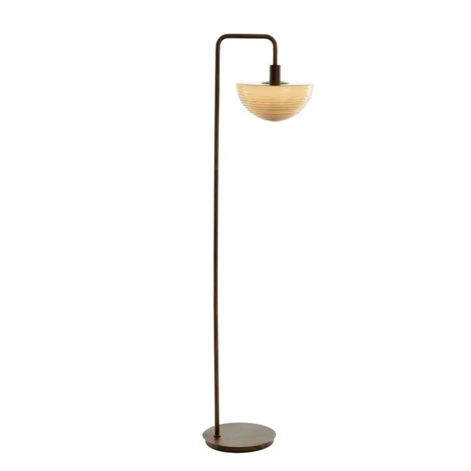 Vloerlamp Baylie - Bruin - 43x30x165cm
