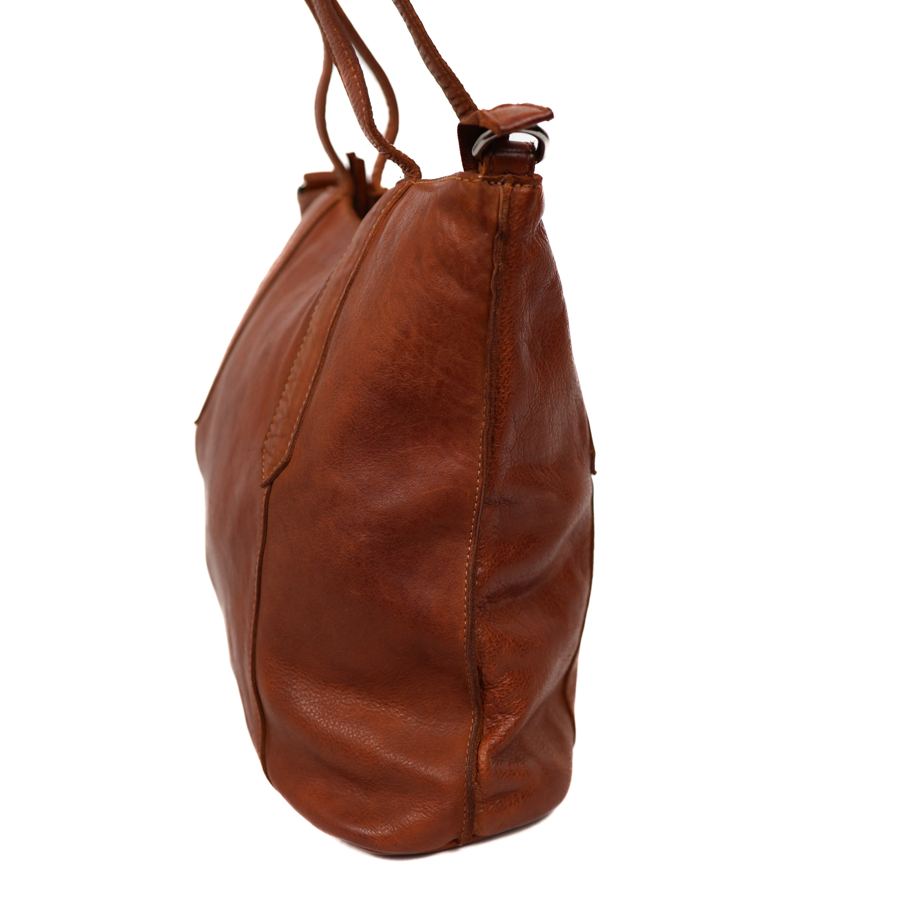 Hand-/schoudertas 'Liz' cognac Cognac