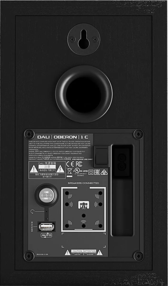 Home-cinéma sans fil DALI Oberon 1 C HC 5.1 Noir Home-cinéma sans fil