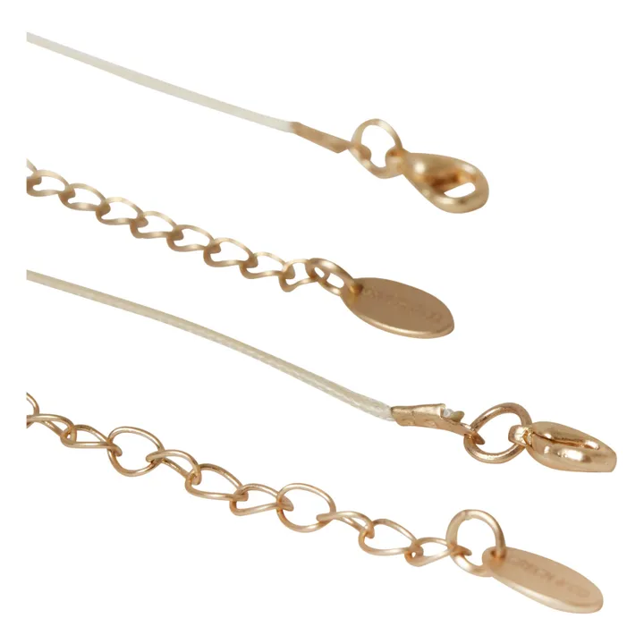 Grech & Co Colliers émail | Beige