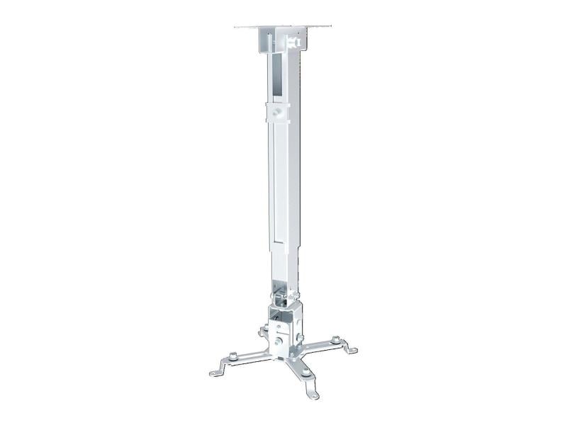 PureMounts Deckenhalterung PM-Spider-40W Weiss Deckenhalterung für Beamer