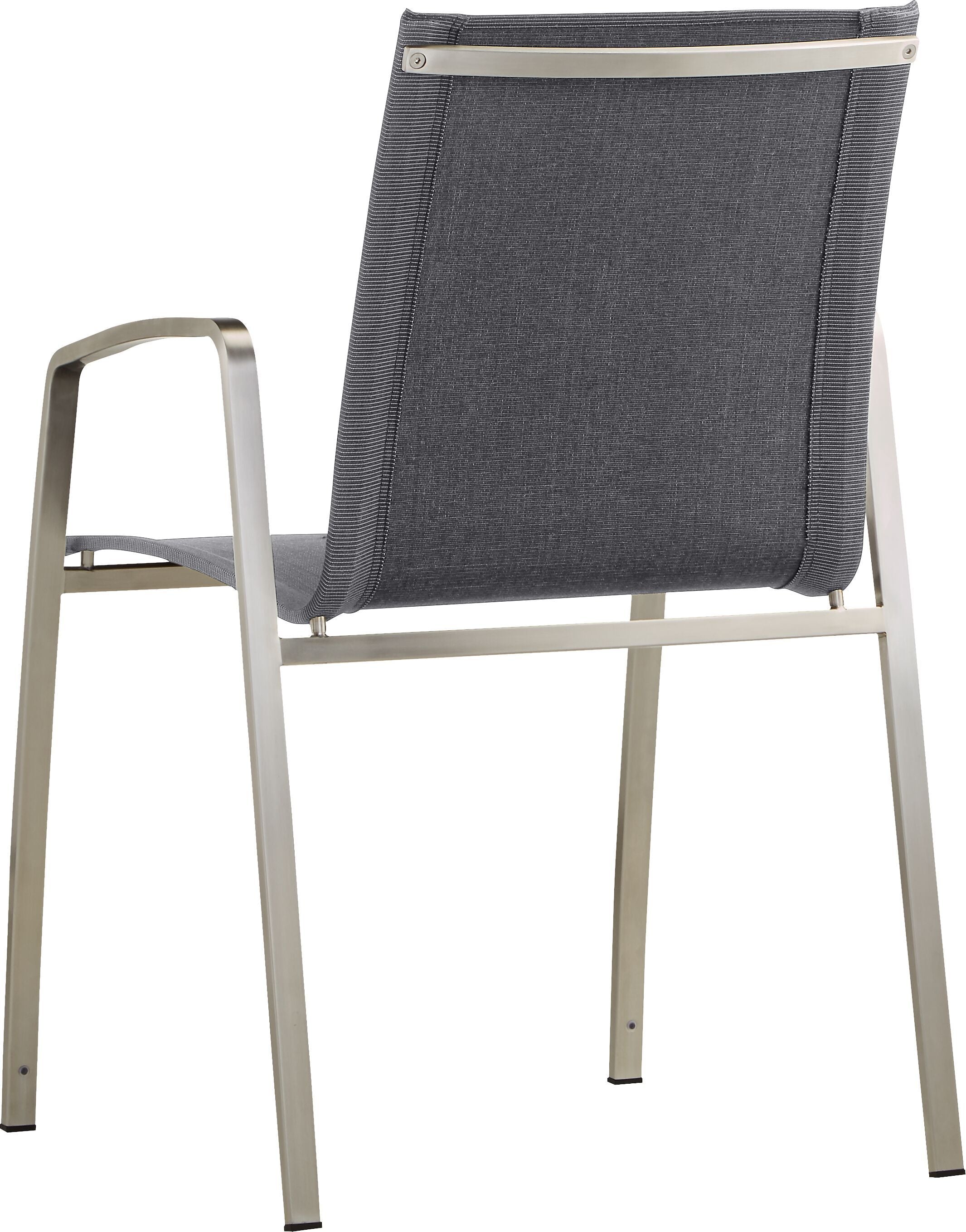 MALO Stuhl - Edelstahl / B: 54.0 cm x T: 53.0 cm x H: 87.0 cm