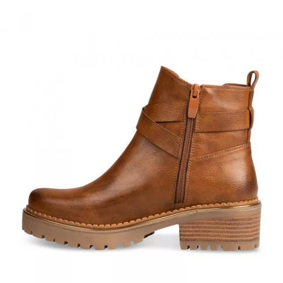 Bottines COGNAC MERRY SCOTT