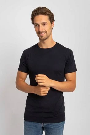 Alan Red Copenhagen T-shirt O-Hals Navy 2-Pack 7030/2P/06 Copenhagen Rib Navy kopen