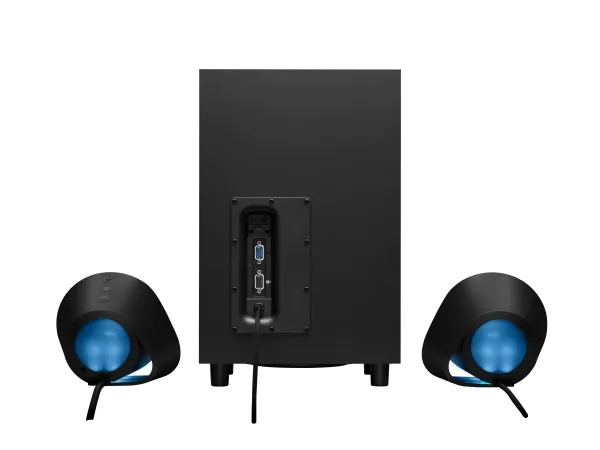 Logitech G560 - Højttalersystem - til PC - 2.1-kanal - trådløs - Bluetooth - USB - 120 Watt (Total)