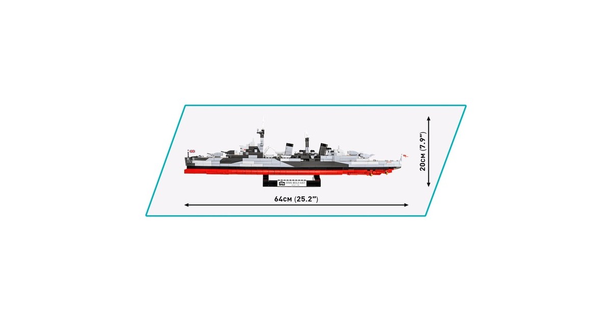 COBIHMS Belfast Constructiespeelgoed  (Schaal 1:300)