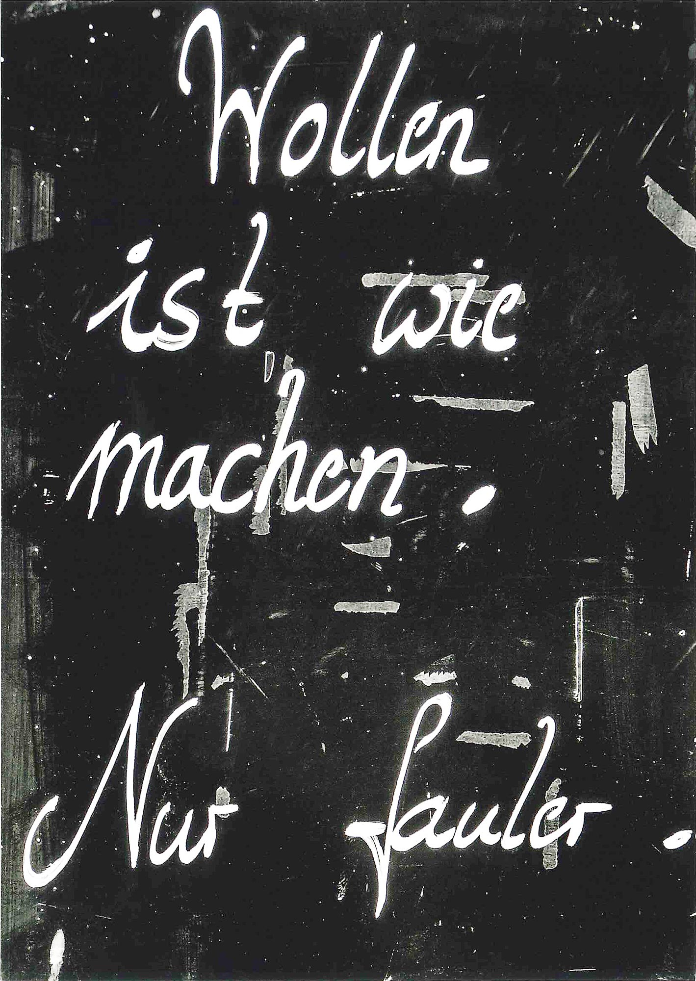 Postkarte '...nur fauler' günstig bestellen
