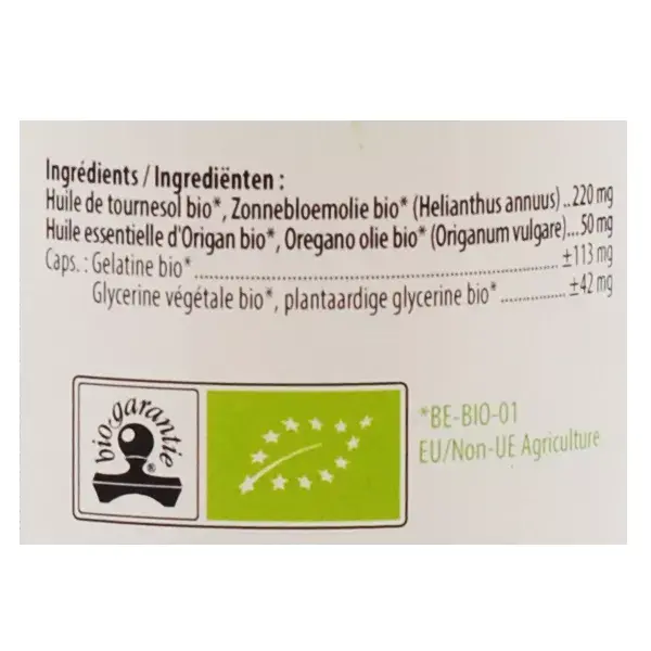 Be-Life Orégano Orgânico 60 cápsulas