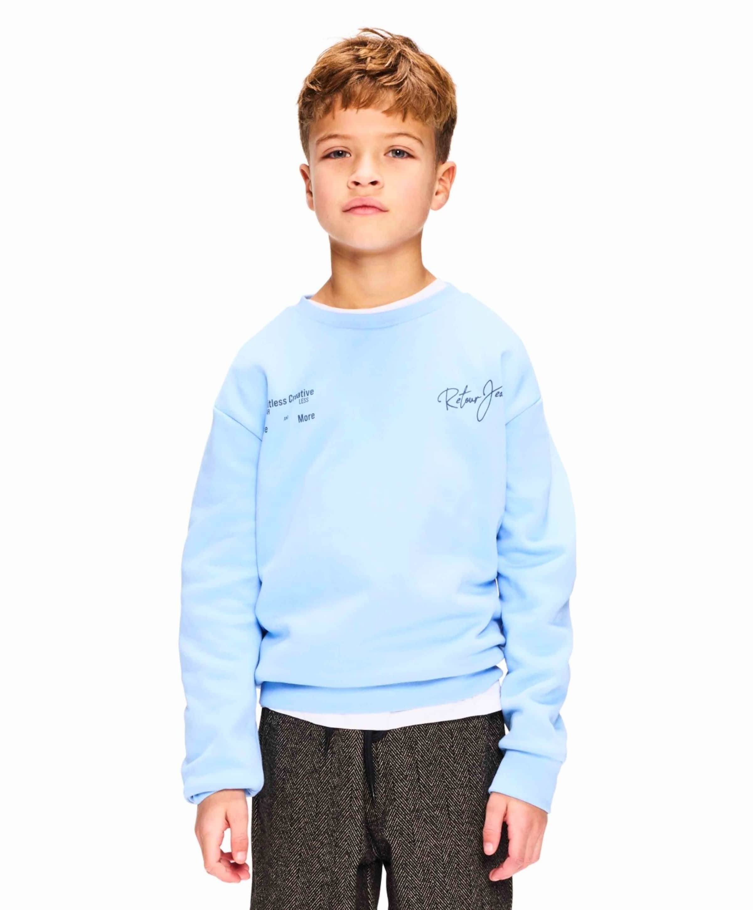 Retour Jongens trui blauw