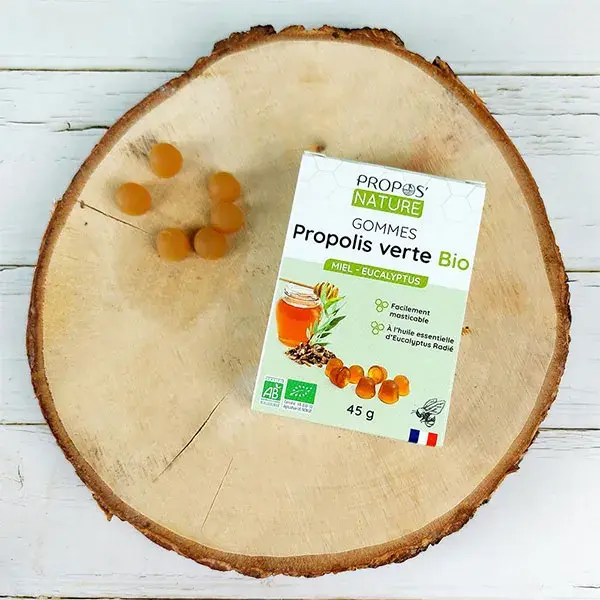 Propos' Nature Apitherapy Própolis Goma Mel Eucalipto Orgânico 45g