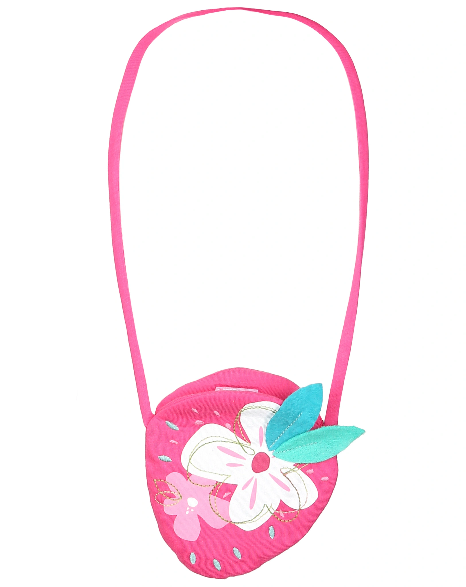 Kurzarm-Kleid BAG & FRUITS in fuchsia