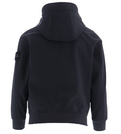 Stone Island Softshelljacke m. Fleece - Schwarz