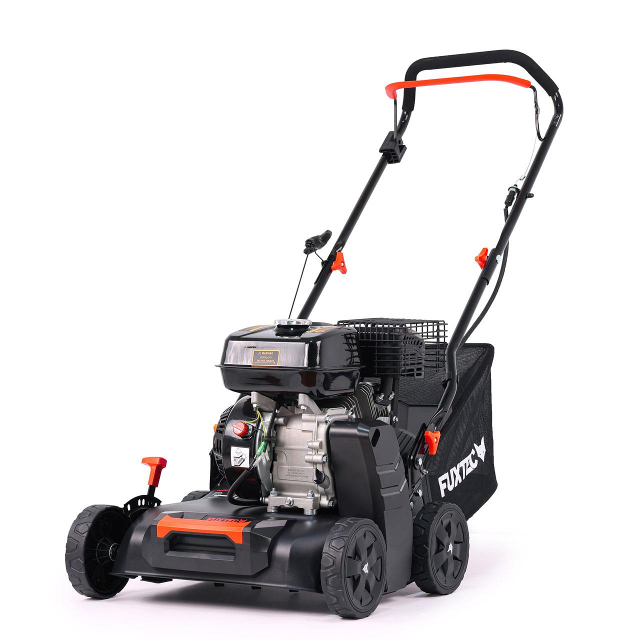 Scarificateur thermique - fx-bv240eco - 212cm3 largeur 40cm sac 40l 18 lames
