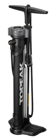 JOE BLOW BOOSTER Standpumpe mit Tubeless-Funktion  schwarz silber