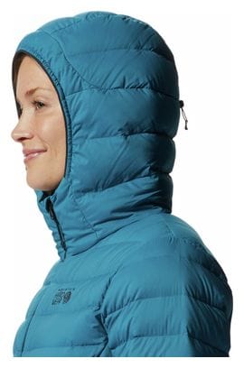 Doudoune Femme Mountain Hardwear Deloro Down Bleu