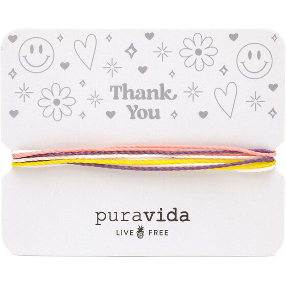 Pura Vida Gifting Original Bracelet - Thank You -
