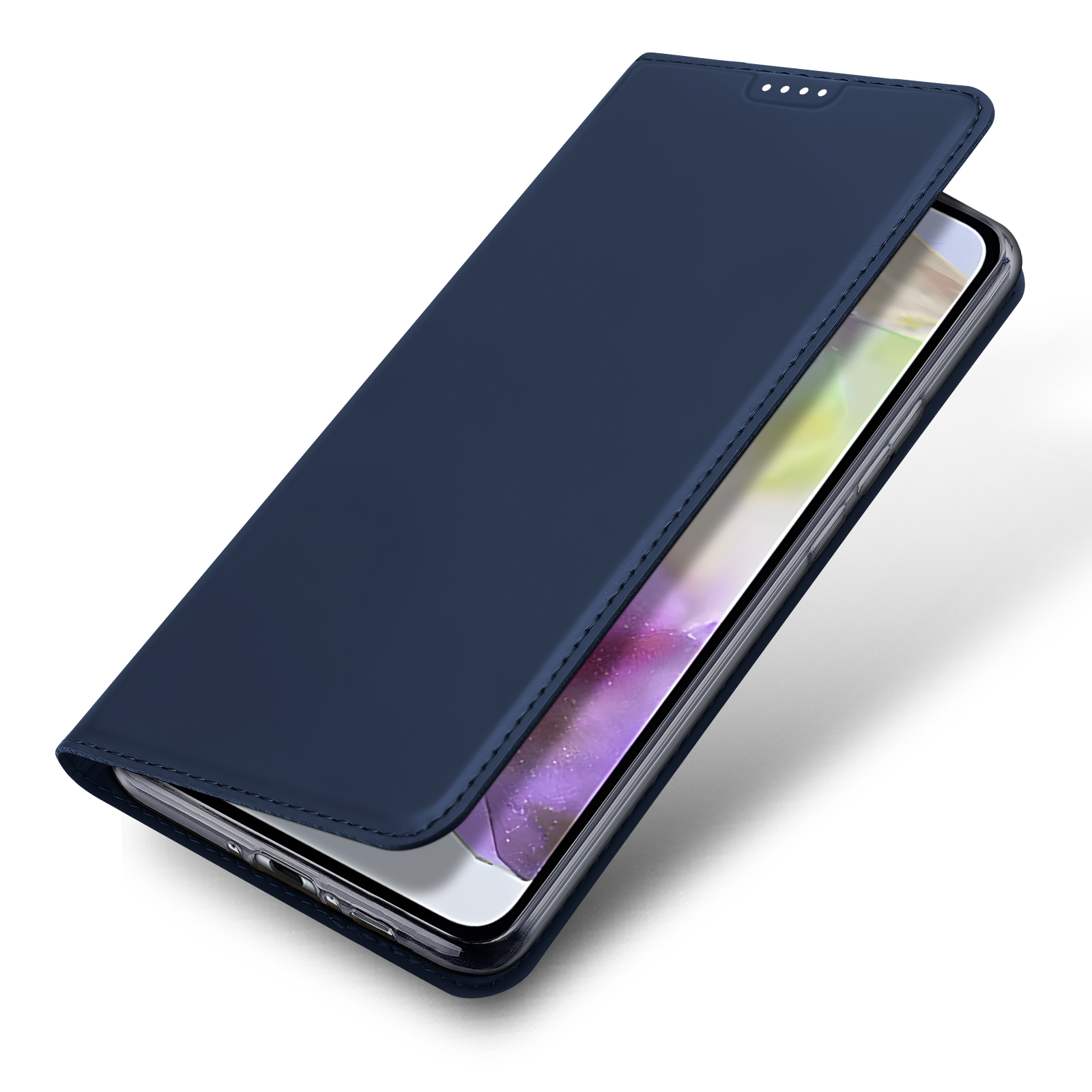 Samsung Galaxy A56 / A36 Flip Wallet Cover Leder Tasche - Blau