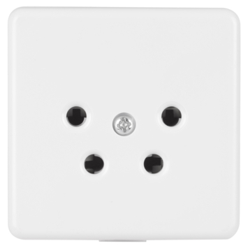 Q-Link telefoon contactdoos opbouw modulair 4 polig wit