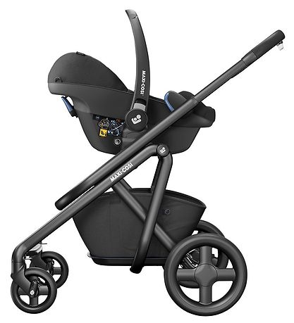 Maxi-Cosi Autostol - PebBlå Pro i-Size - Essential Black