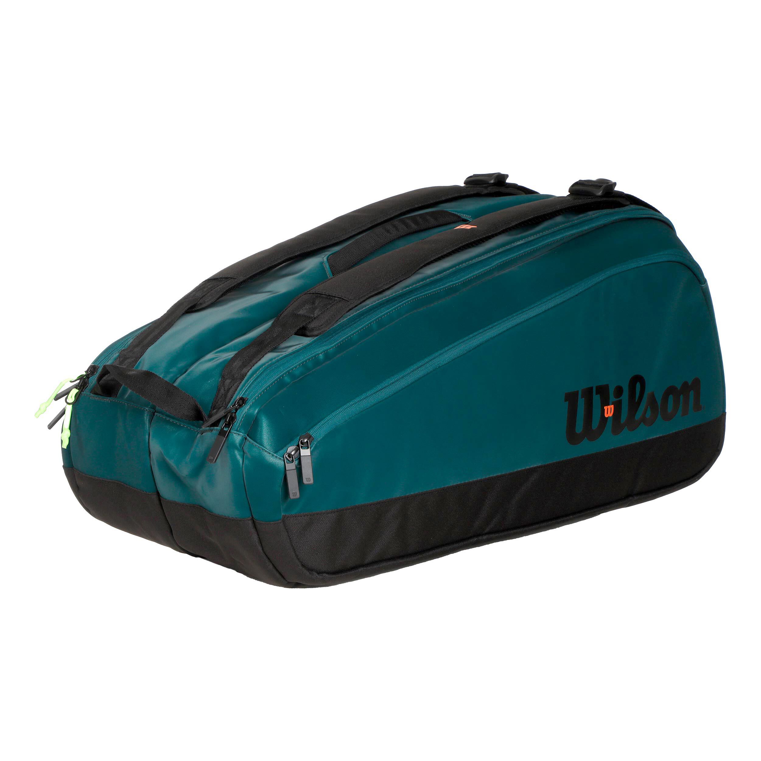 Wilson Blade Super Tour Housse De Raquette Lot De 9 - Bleu Petrol, Noir