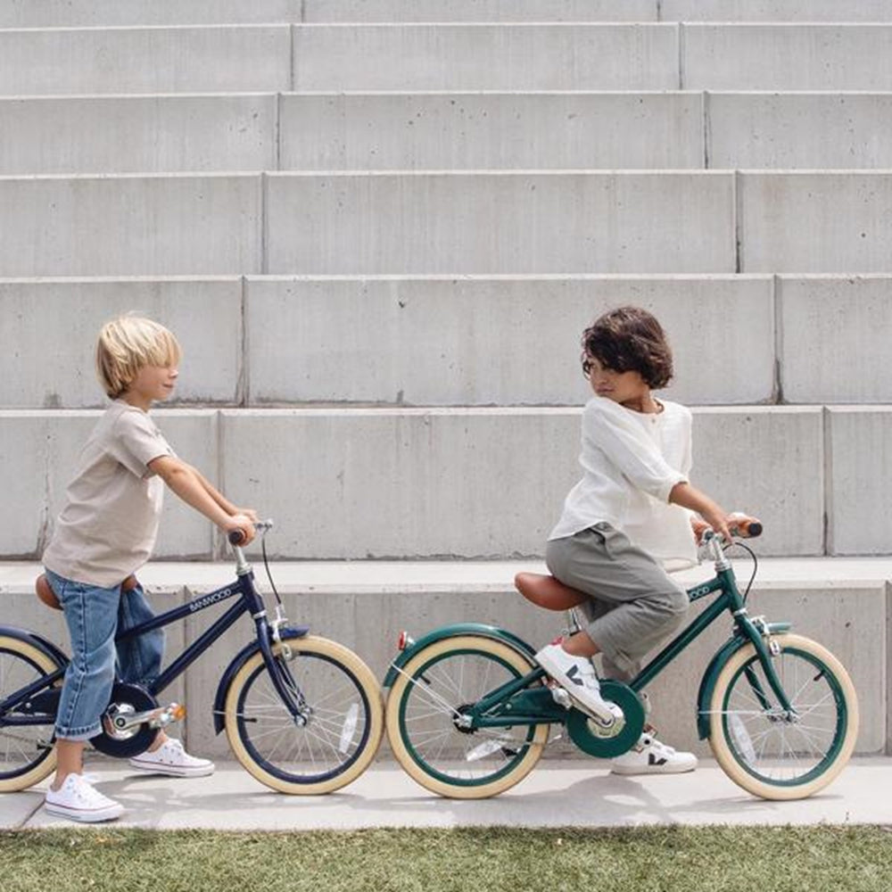 Classic Cykel Green - Banwood → Luksusbaby.dk