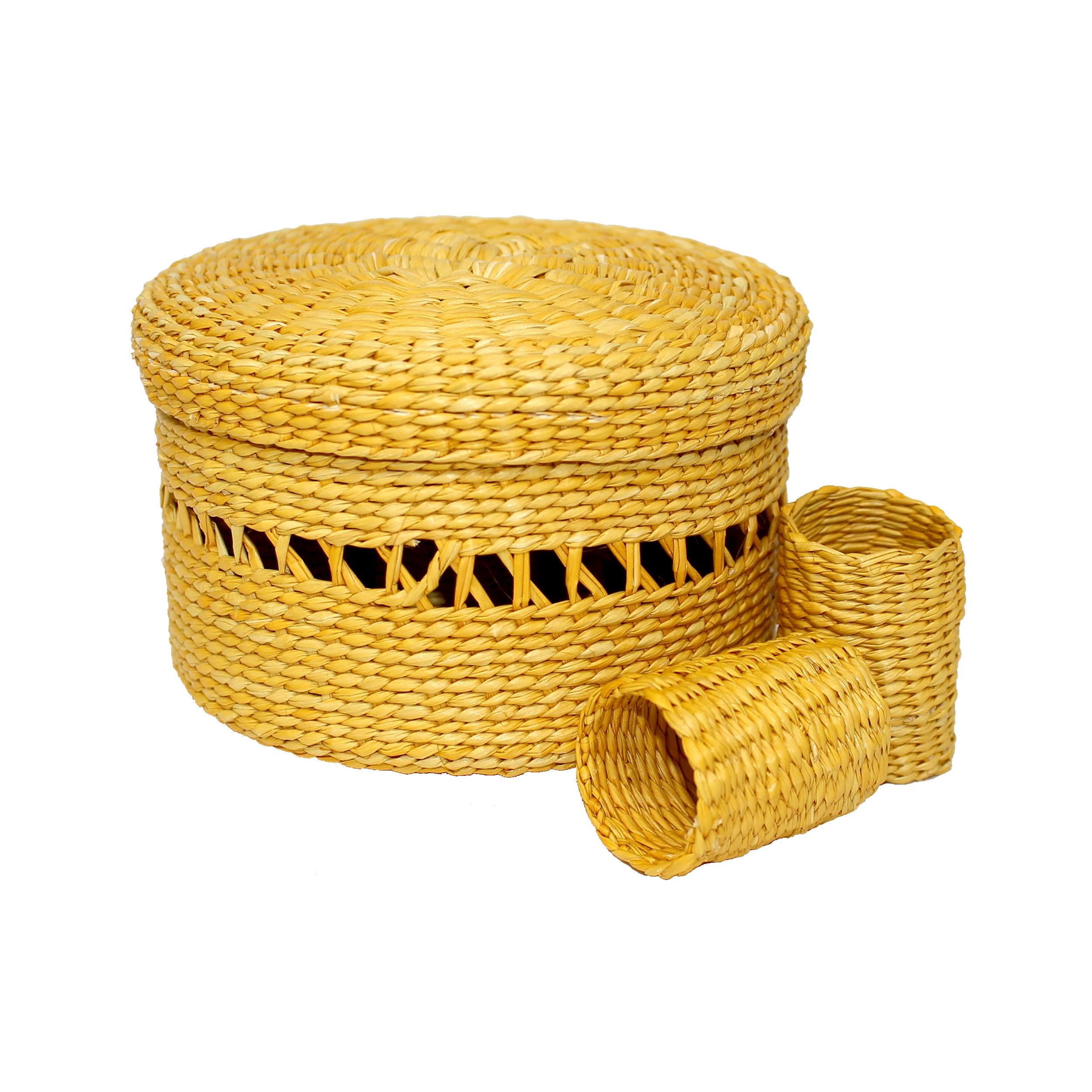 Rond de serviette en boîte