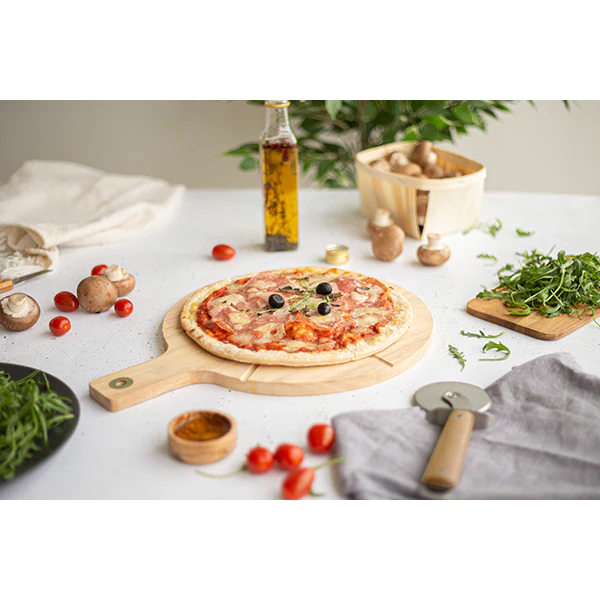 Set à pizza planche et roulette Livoo