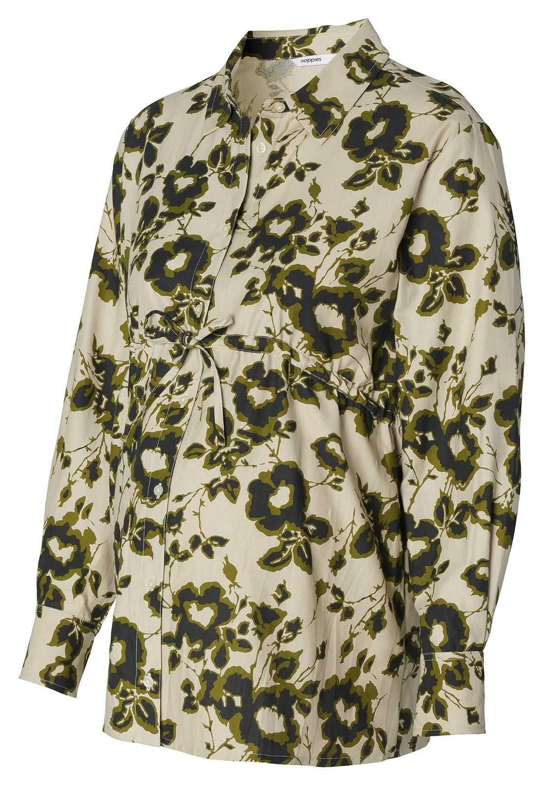 Noppies Maternity Blouse Perho - Big flower Abbey Stone