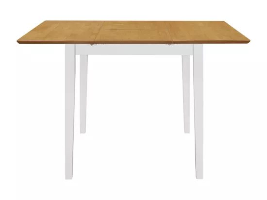 Mobilier de salle à manger 5 pcs MDF Blanc