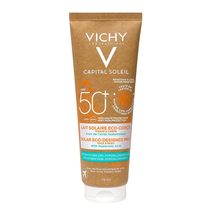 Capital Soleil lait SPF50+ éco-conçu 75ml