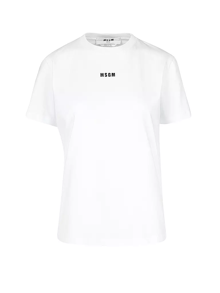 MSGM T-Shirt weiss