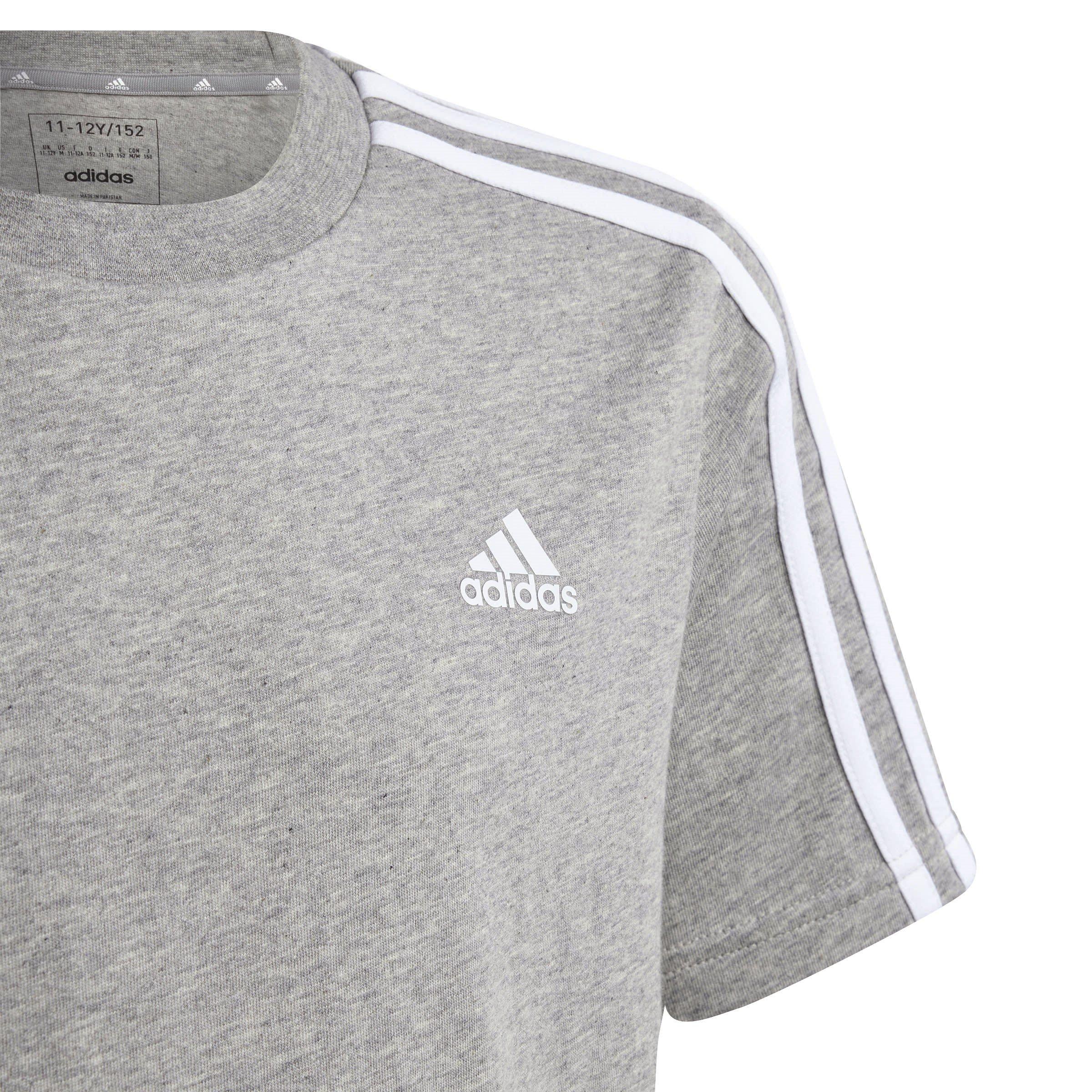 adidas 3 Stripe Essentials T-Shirt Junior