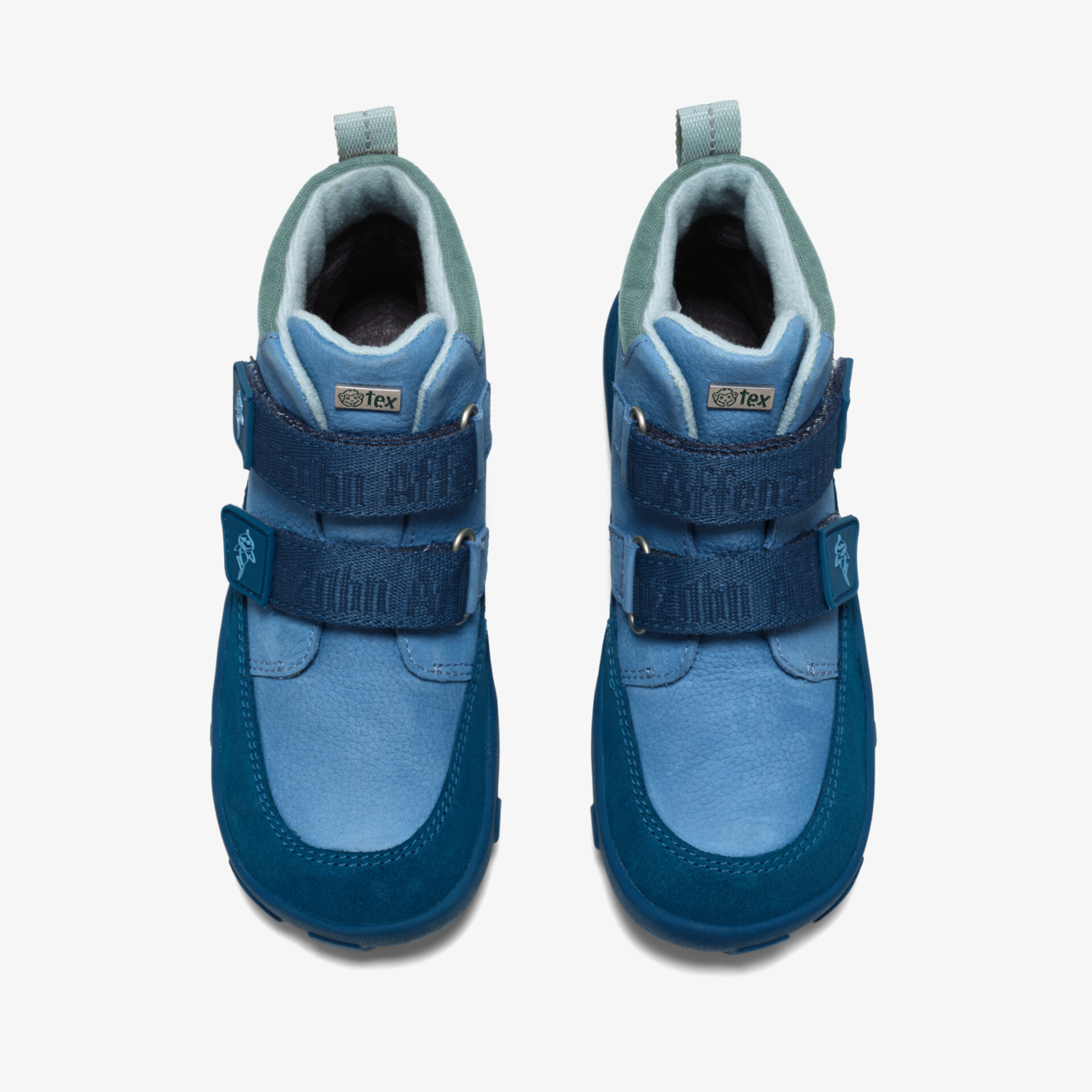 Affenzahn Kinder Sneaker High blau