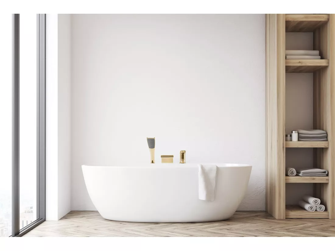 Robinet De Baignoire Rea Riven Gold
