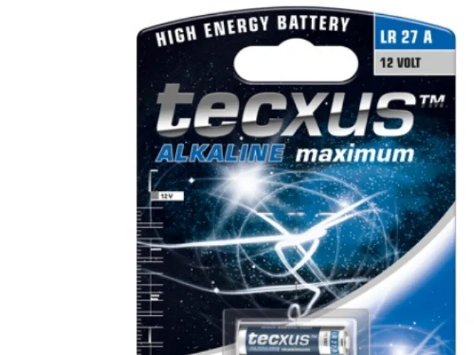 tecxus - Batteri LR27A - Alkalisk - 26 mAh