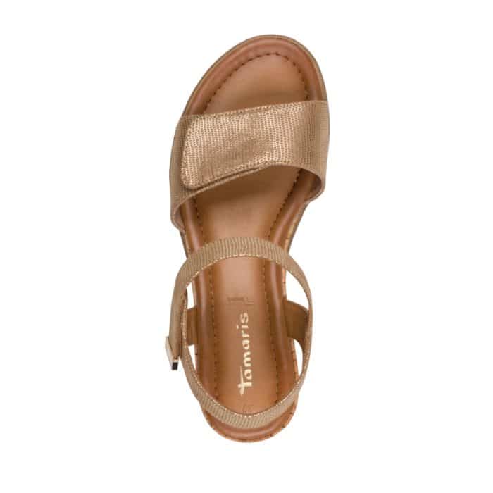 Dame Sandaler Bronze 1-28118-44