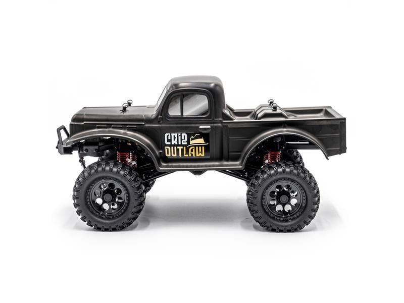 Funtek Scale Crawler CR12 Outlaw Schwarz, RTR, 1:12 4x4 Rock Crawler Pick-up